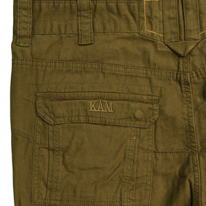 Kam Cargo Trousers - KBS 118 - Khaki 3