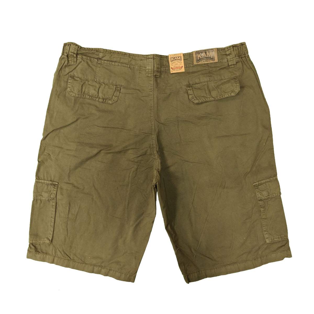 Kam Cargo Twill Shorts - KBS 388 - Khaki 2