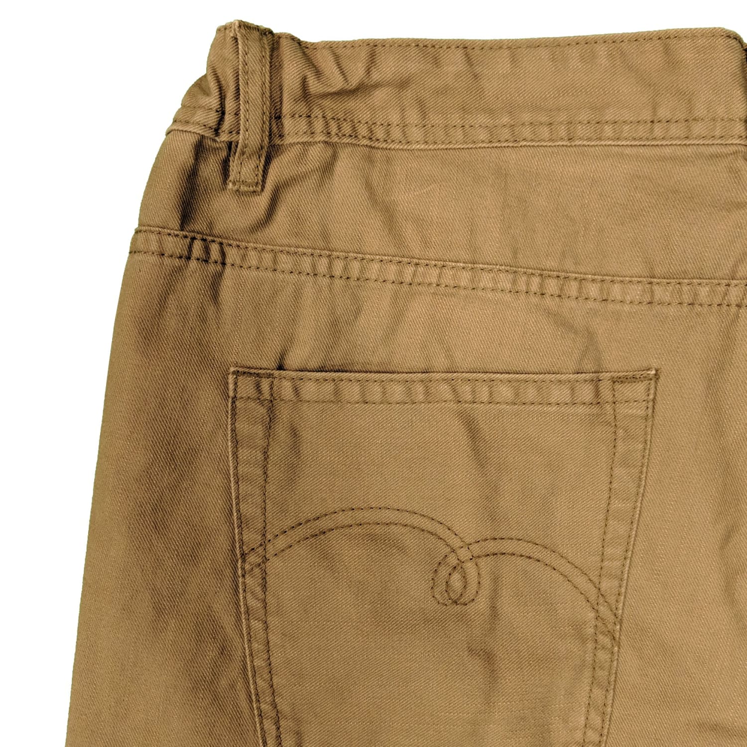 Kam Denim Chino Shorts - KBS Marco 2 - Tabacco 3