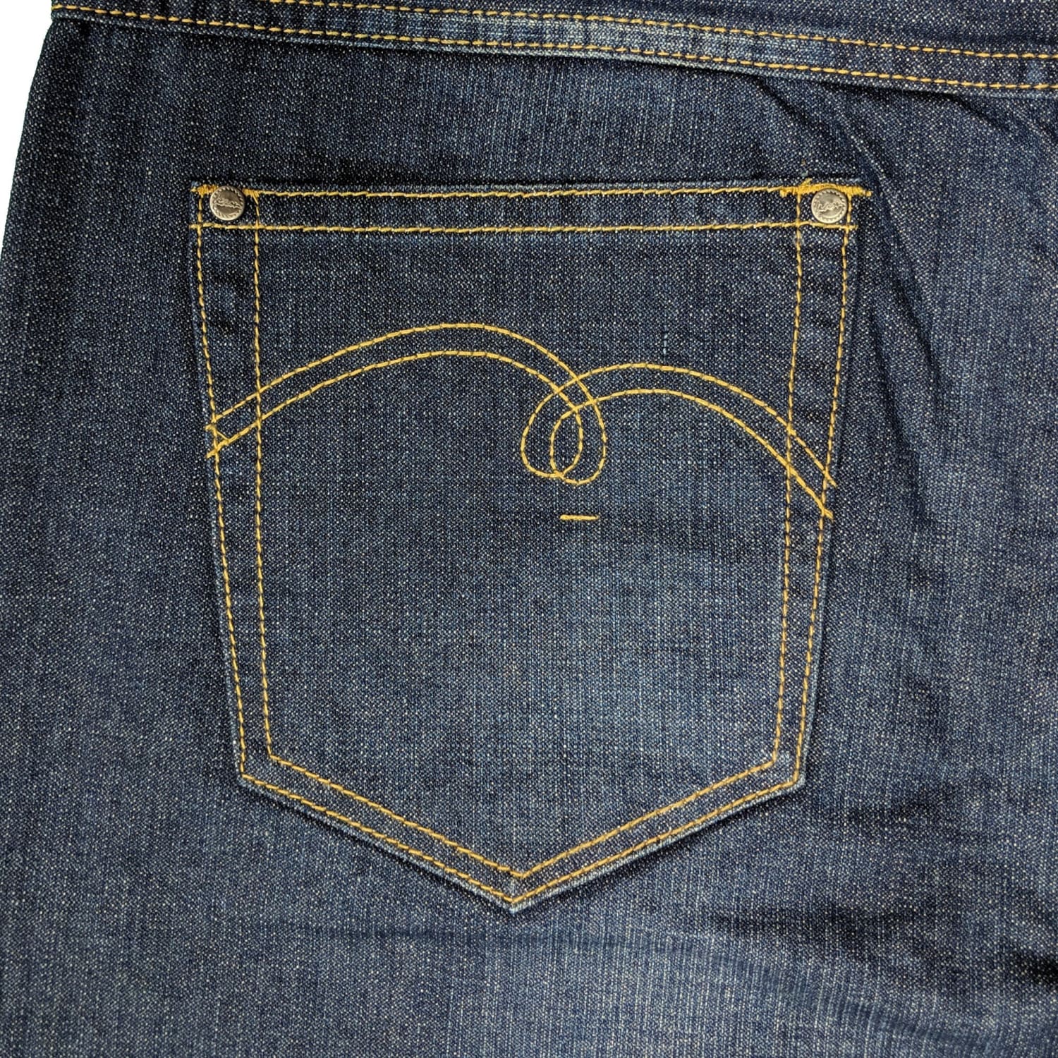 Kam Distressed Jeans - KBS Western - Dark Used 4