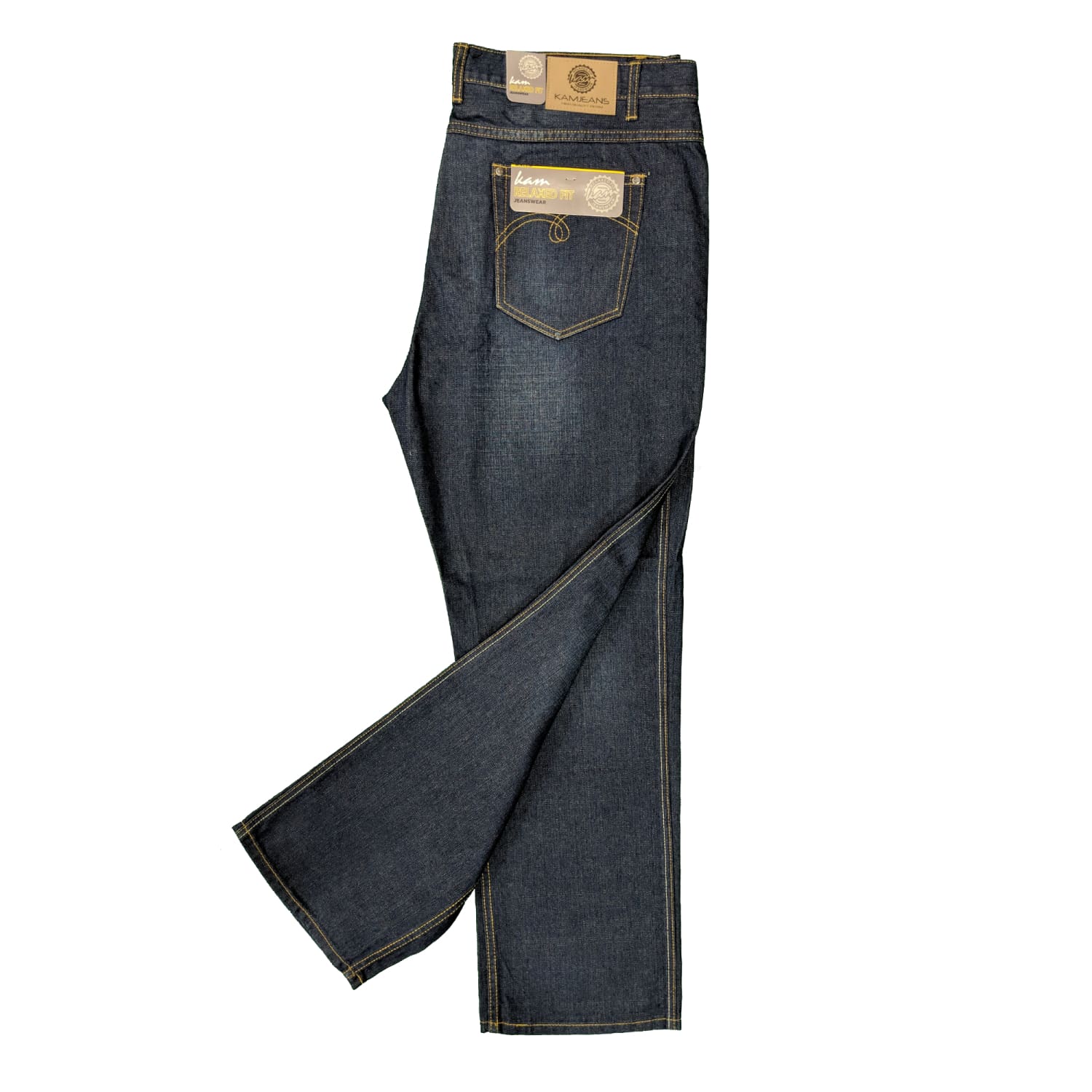 Kam Distressed Jeans - KBS Western - Dark Used 6