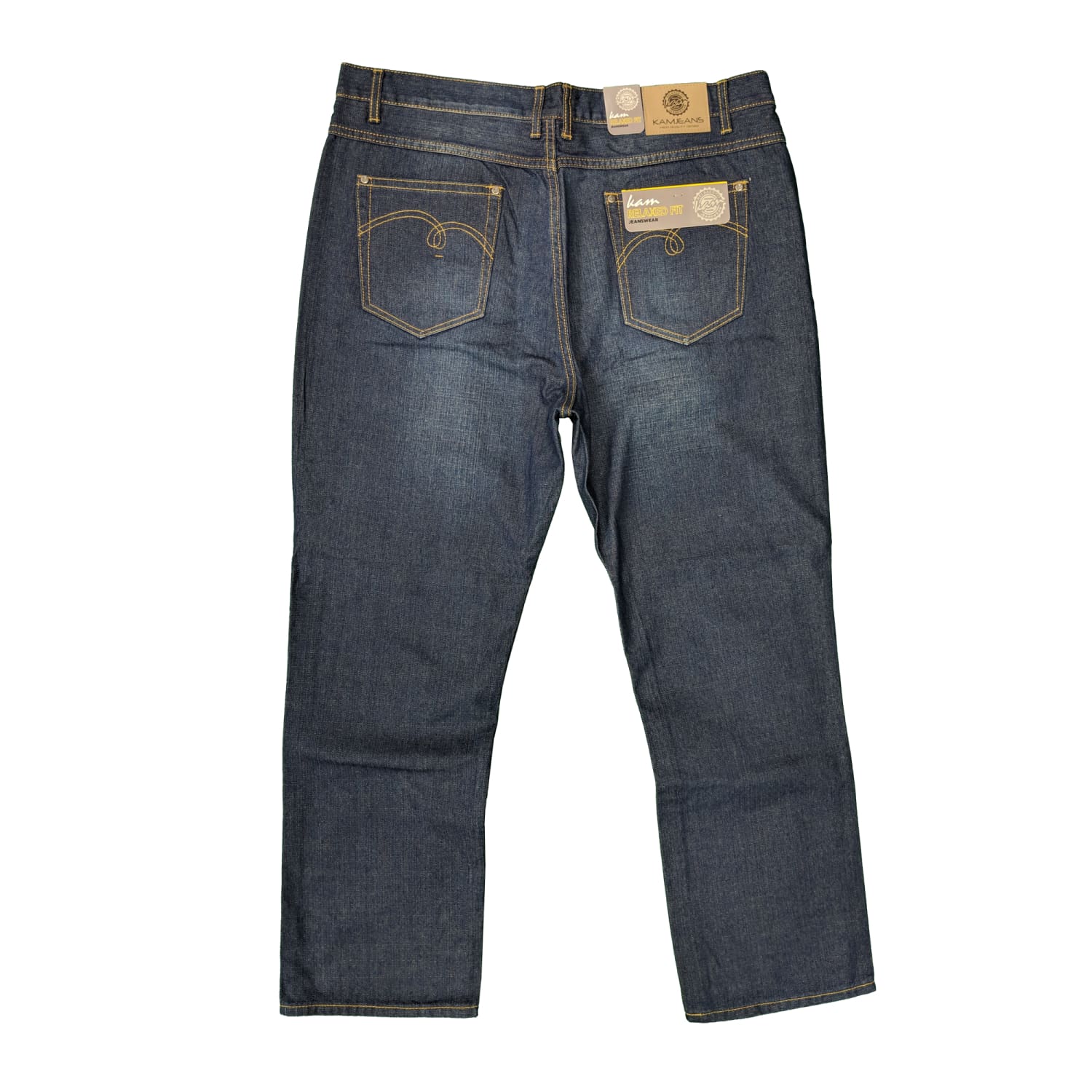 Kam Distressed Jeans - KBS Western - Dark Used 2