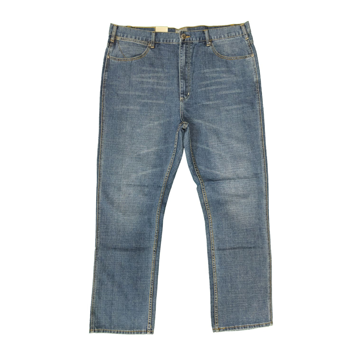 Kam Distressed Jeans - KBS Western - Mid Blue 1