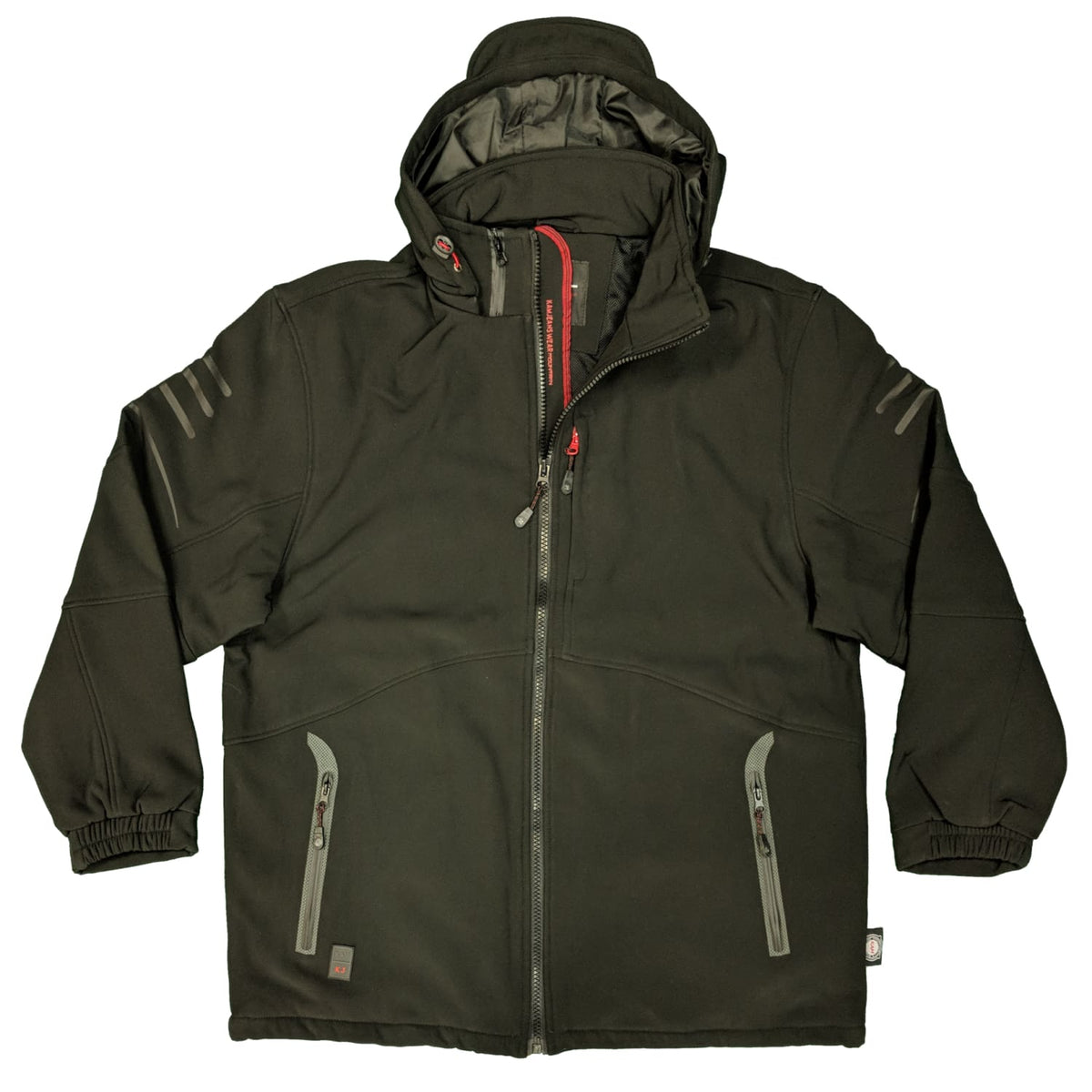 Kam Soft Shell Jacket - KBS KV30 - Black 1