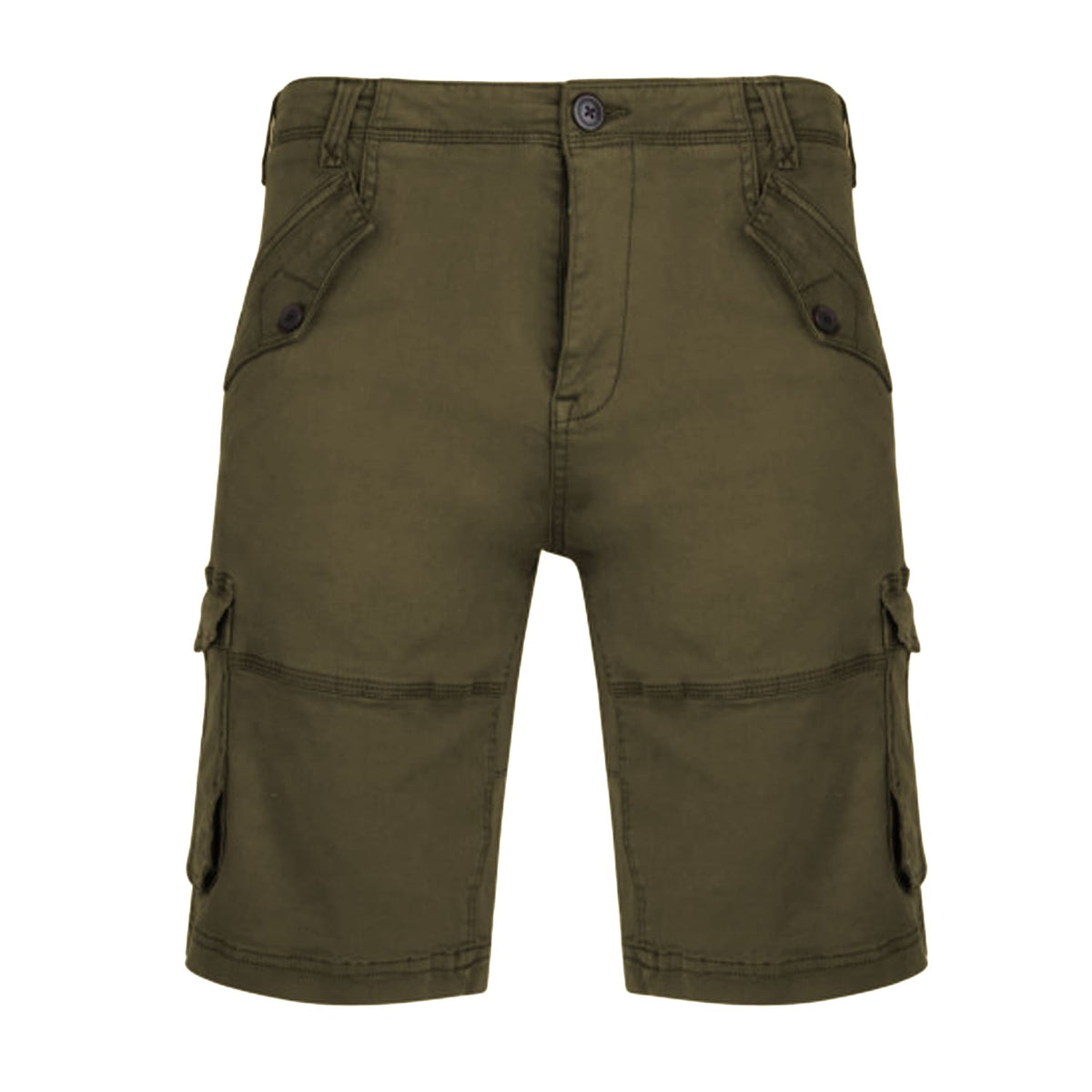 Kam Stretch Cargo Shorts - KBS 320 - Khaki 1