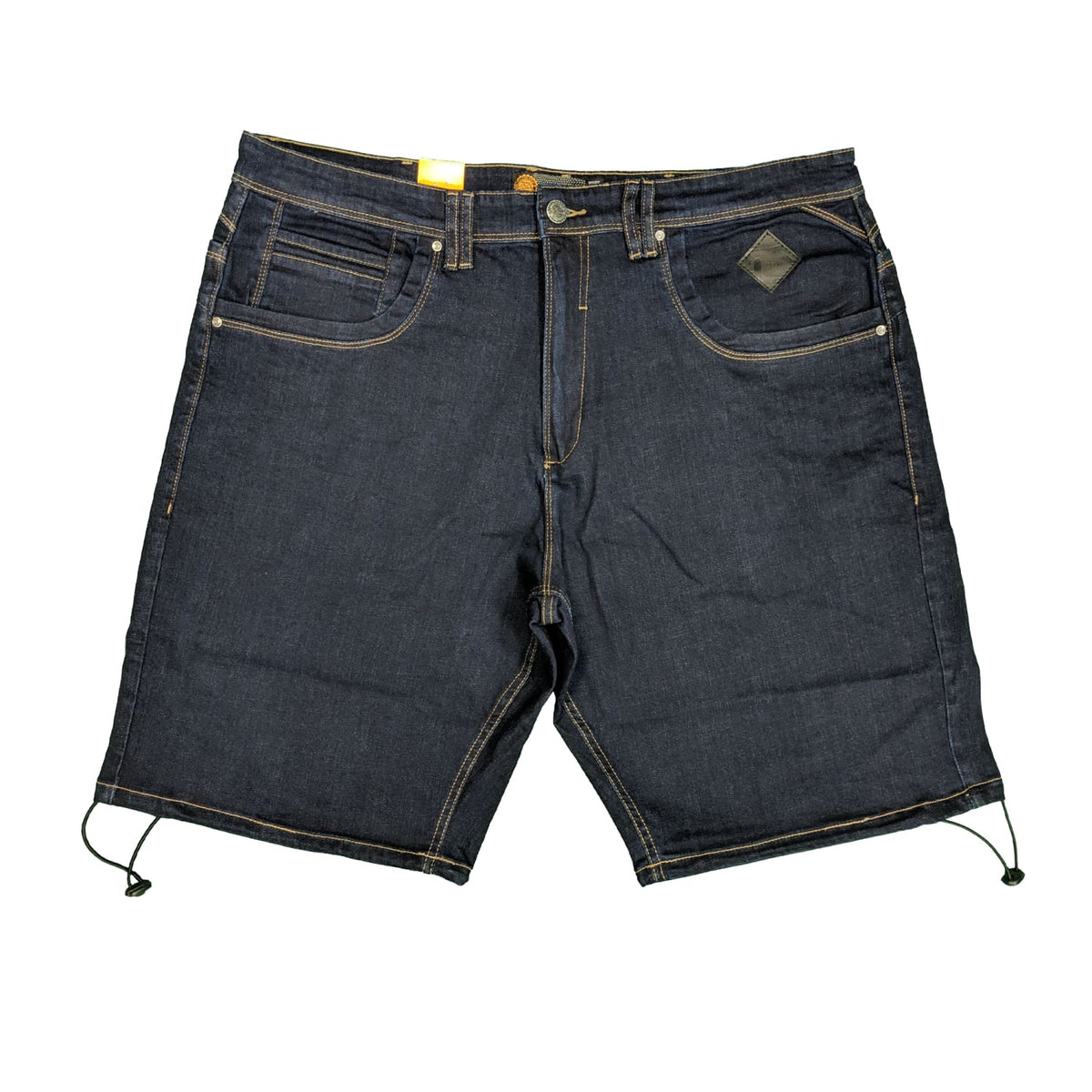 Kam Stretch Denim Shorts - KBS Benjamin 2 - Indigo 1