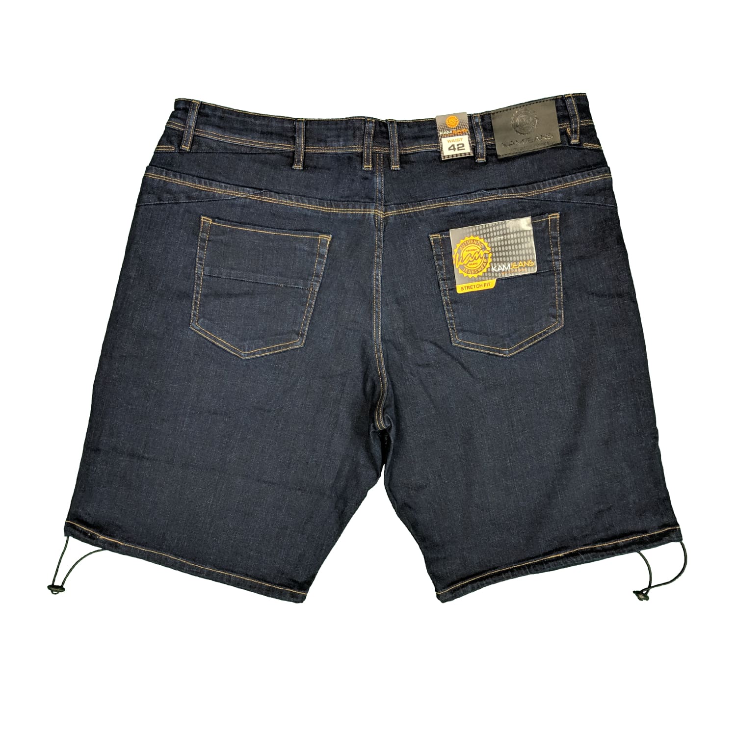 Kam Stretch Denim Shorts - KBS Benjamin 2 - Indigo 2