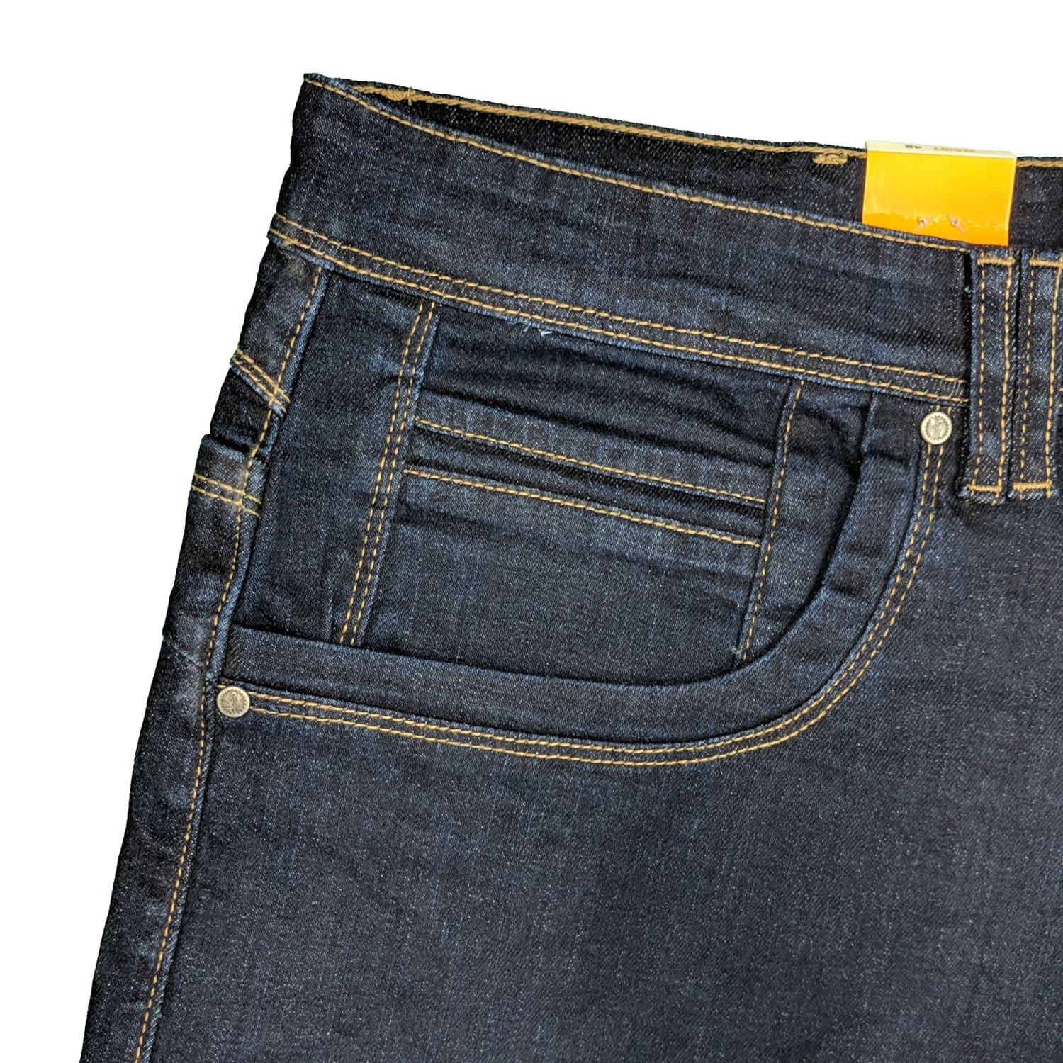 Kam Stretch Denim Shorts - KBS Benjamin 2 - Indigo 3