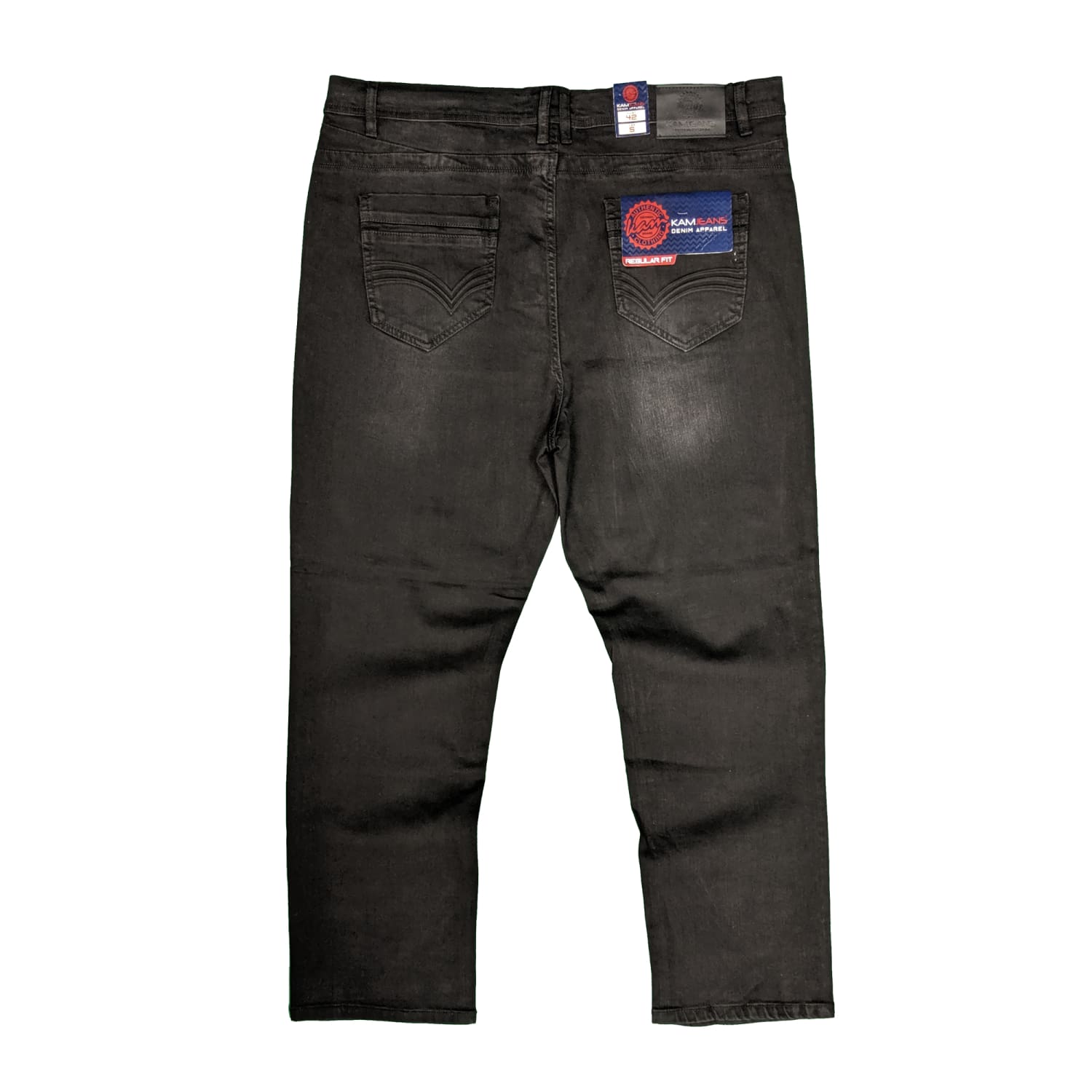 Kam Stretch Jeans - KBS Alonso - Black 1