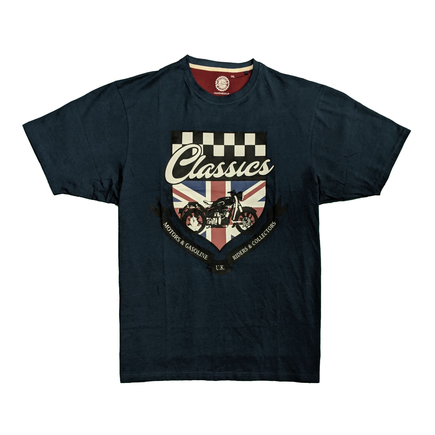 Kam T-Shirt - KBS 5280 - Navy 1