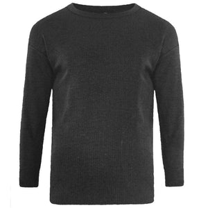 Kam Thermal Long Sleeve T-Shirt - KBS832 - Charcoal 1