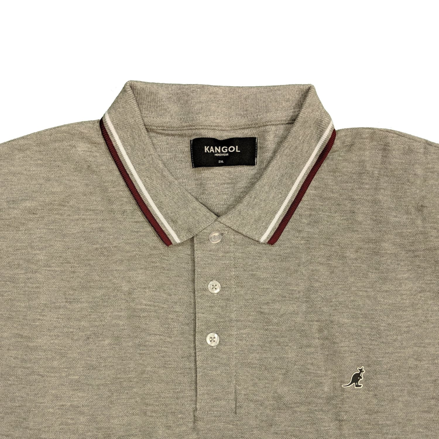 Kangol Polo - Carter A - Grey Marl 2