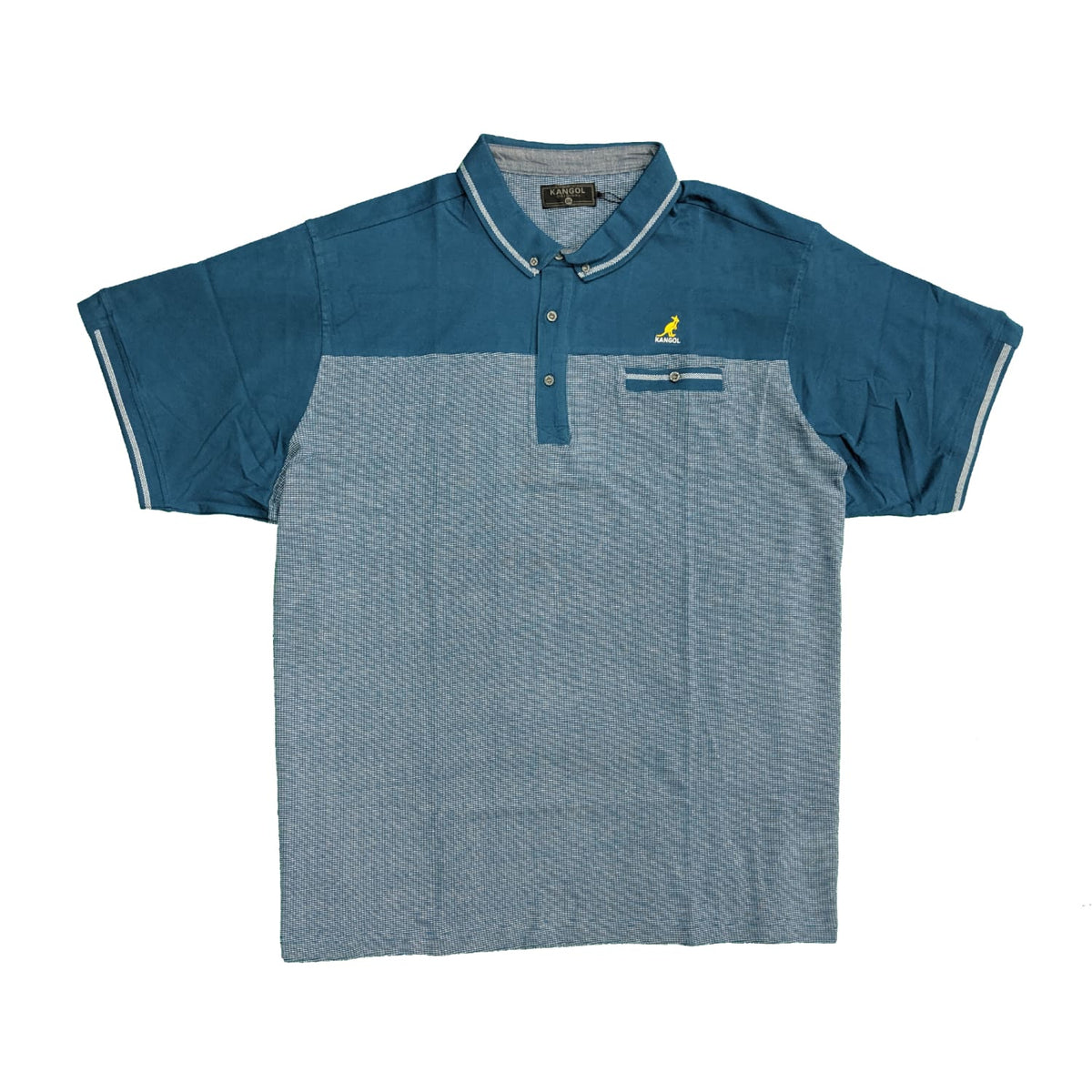 Kangol Polo - K707875 - Parker - Teal 1