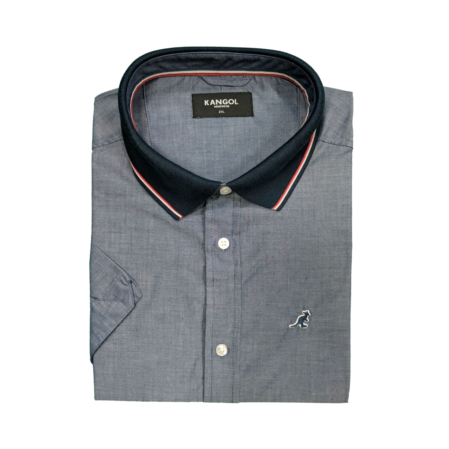 Kangol S/S Shirt - Alcott - Chambray 1