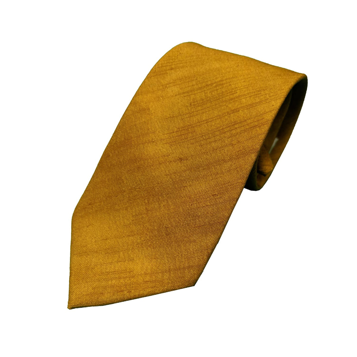 Kensington Clip-On Tie - Douppioni - Gold 1