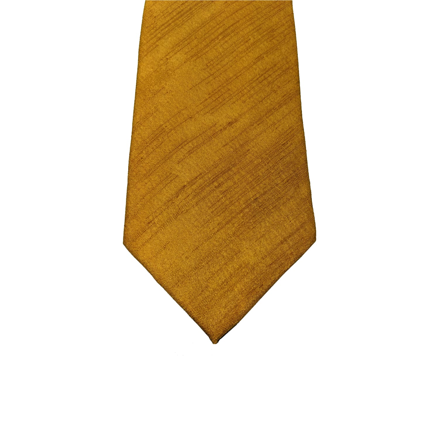 Kensington Clip-On Tie - Douppioni - Gold 2