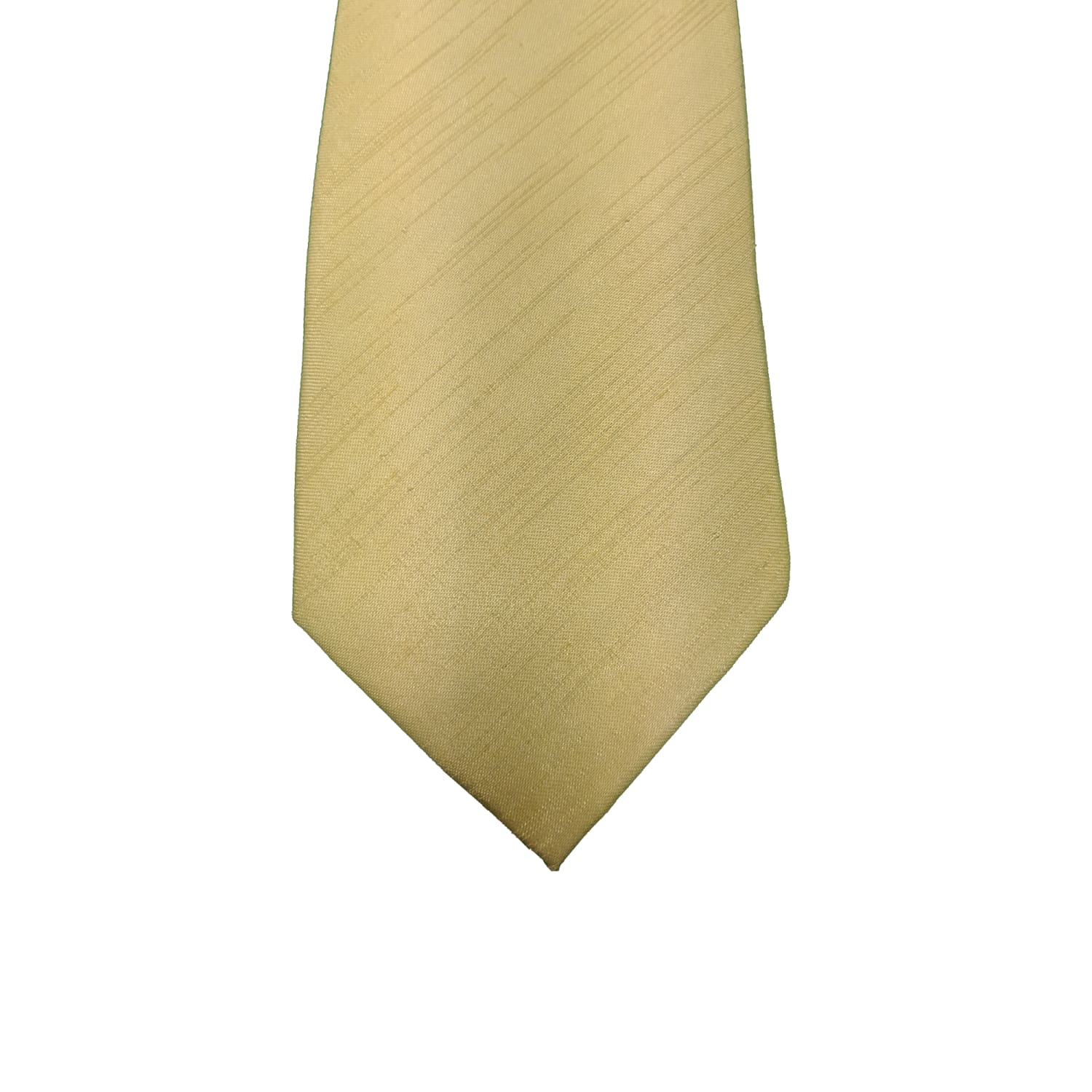 Kensington Clip-On Tie - Douppioni - Yellow 2