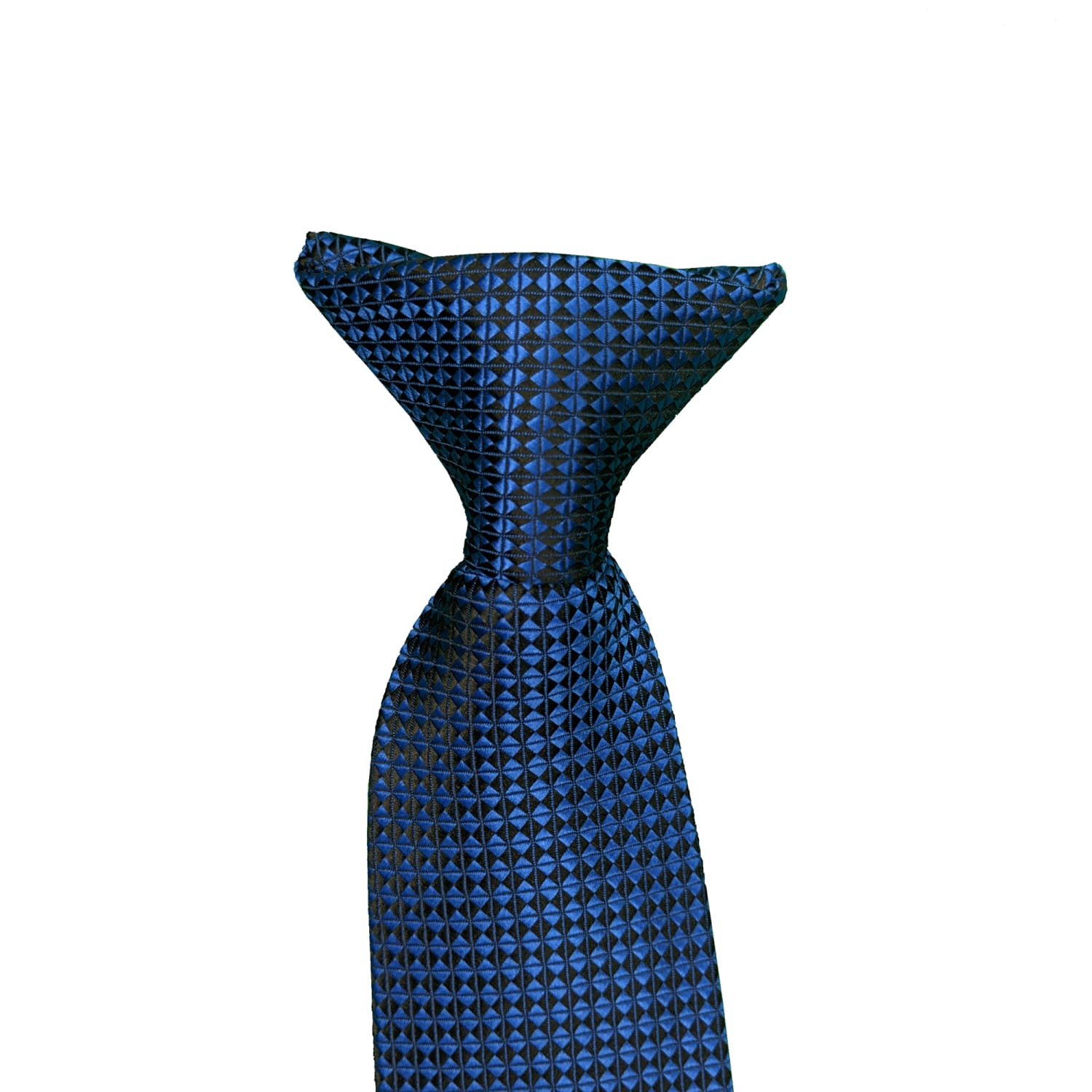 Kensington Clip-On Tie - P310632 - Blue 3