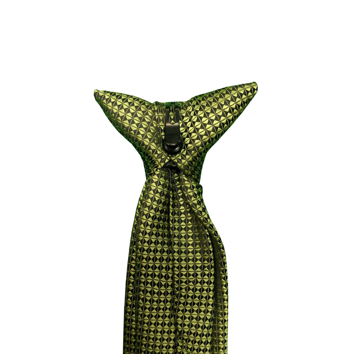 Kensington Clip-On Tie - P310632 - Green 4