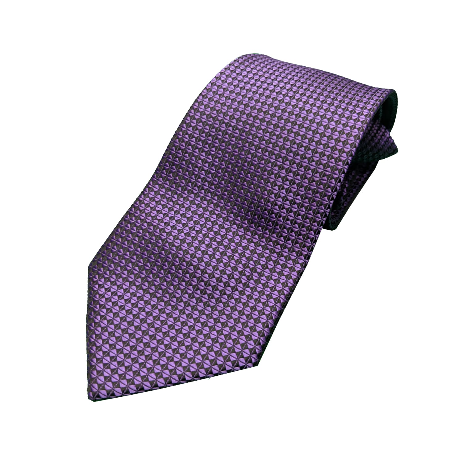 Kensington Clip-On Tie - P310632 - Purple 1