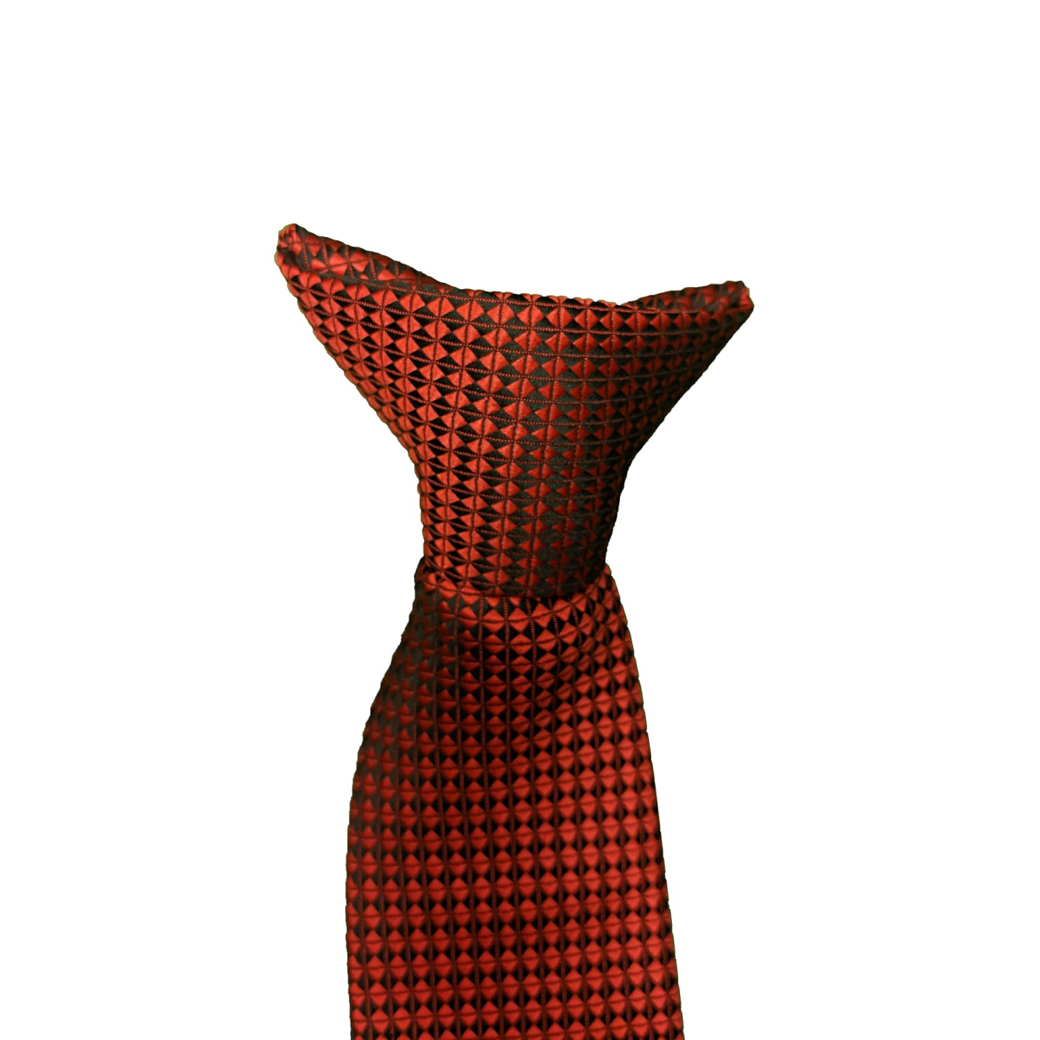 Kensington Clip-On Tie - P310632 - Red 3