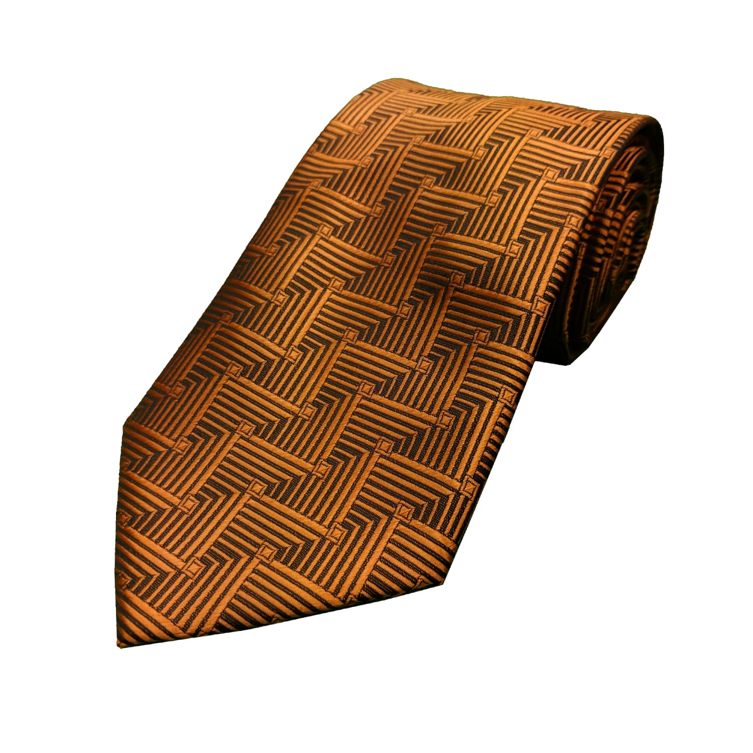 Kensington Tie - MWY311524 - Orange 1