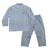 Kings Club PJs (Shirt & Trousers) - 08535 - Blue 1