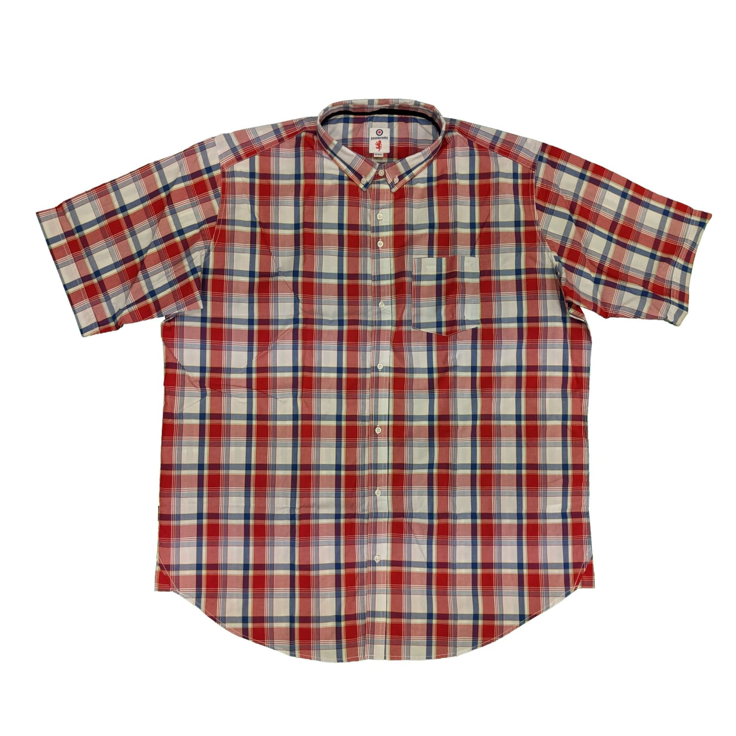 Lambretta S/S Shirt (Extra Tall) - VM738 - Red 2