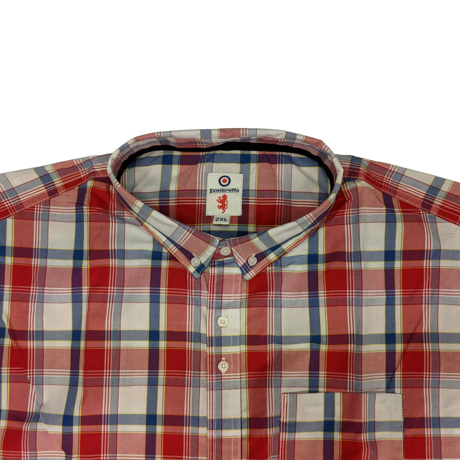 Lambretta S/S Shirt - VM710 - Red 3