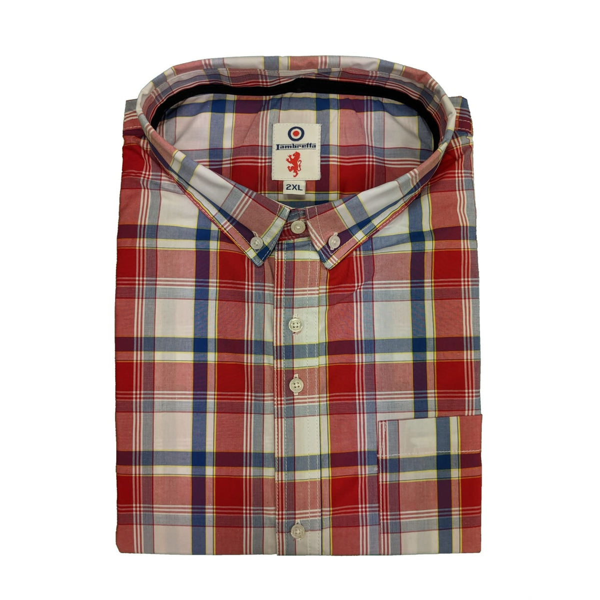 Lambretta S/S Shirt - VM710 - Red 1