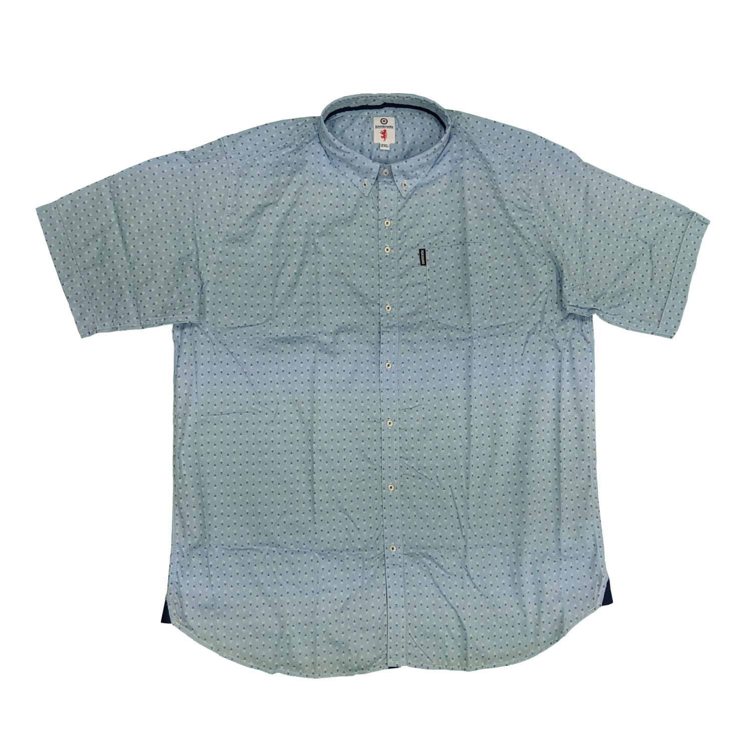 Lambretta S/S Shirt - YM940 - Sky Blue 2