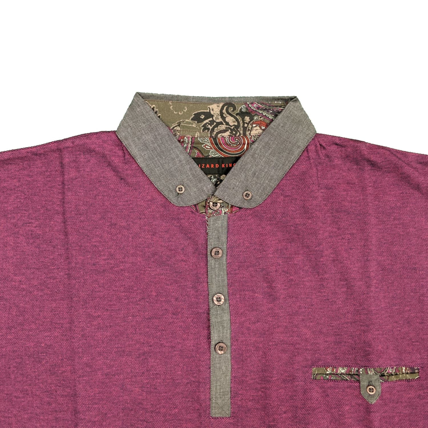 Lizard King Polo - LK8600 - Redcurrant 2