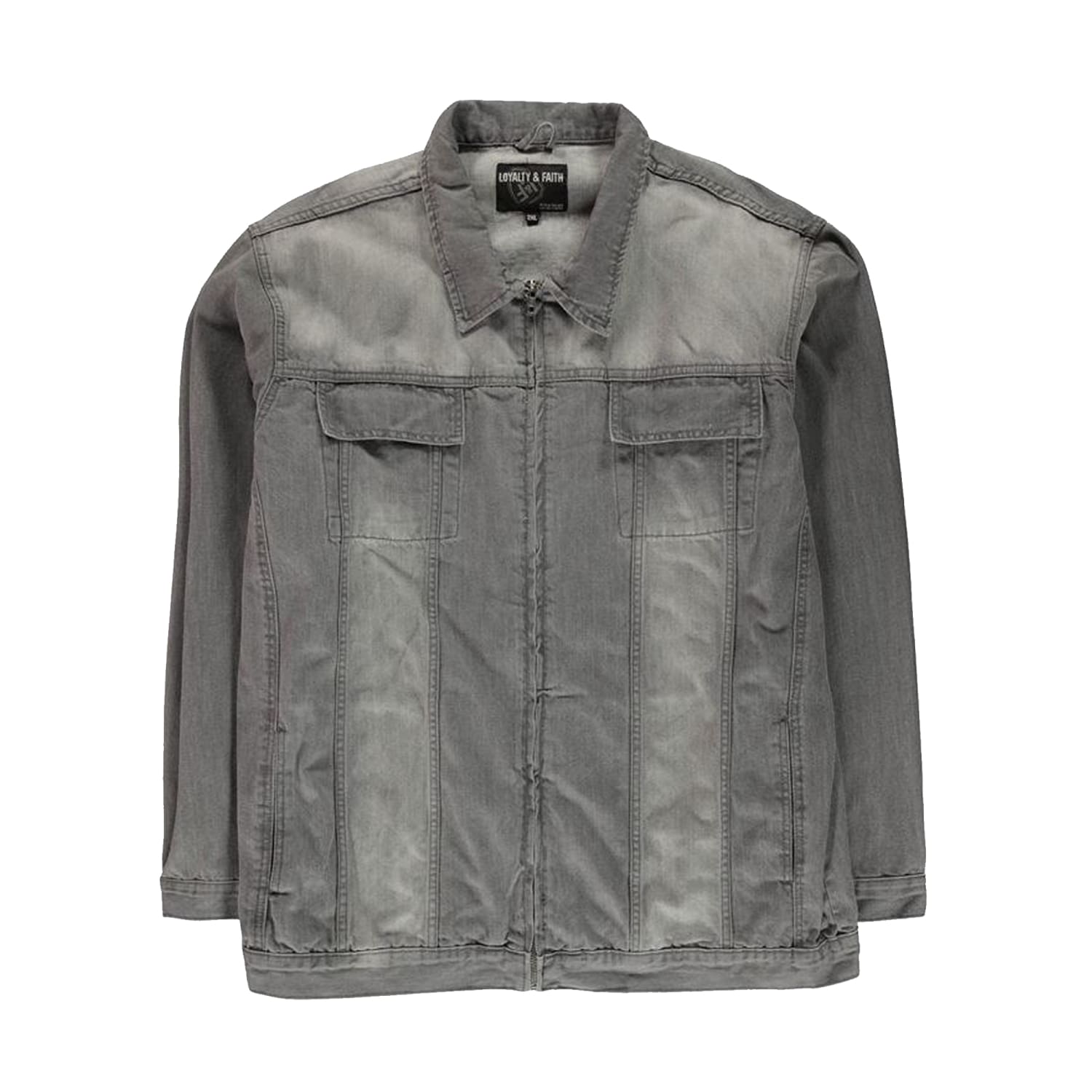 Loyalty & Faith Denim Jacket - L601494 - Fabio - Grey Wash 1