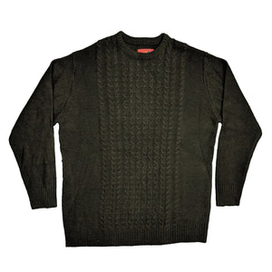 Metaphor Cable Knit Sweater - 02425 - Black 1