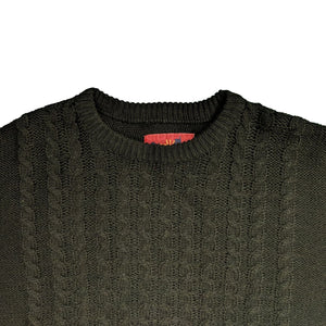 Metaphor Cable Knit Sweater - 02425 - Black 2