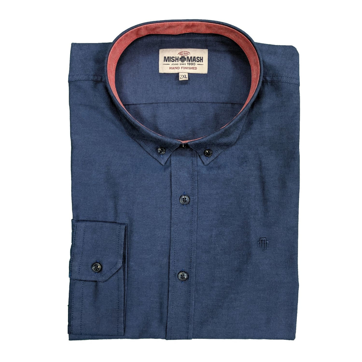 Mish Mash L/S Shirt - 19011 - Ford - Denim Blue 1