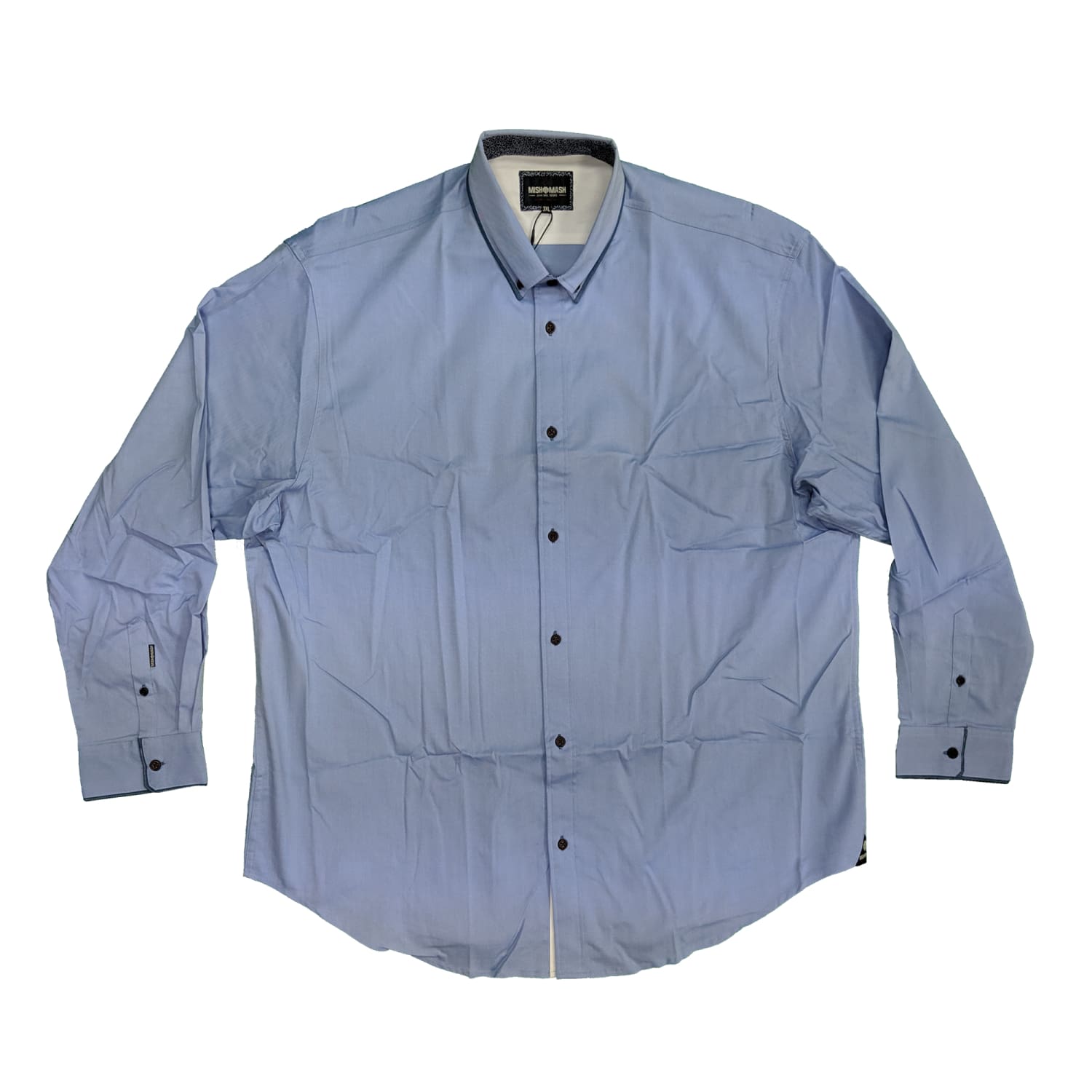 Mish Mash L/S Shirt - 2308 - Swarve - Sky 2