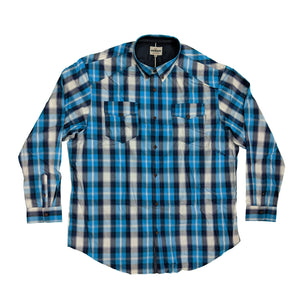 Mish Mash L/S Shirt - 2308 - Transit - Blue 2