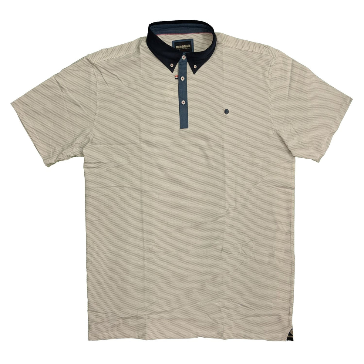 Mish Mash Polo - 2961 - Balham - White 1