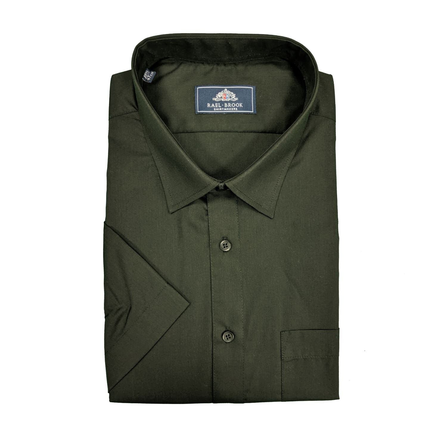 Rael Brook Plain S/S Shirt - 78032 - Black 1