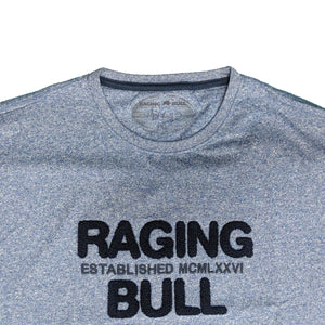 Raging Bull Boucle RB Tee - S19TS102 - Mid Blue 2