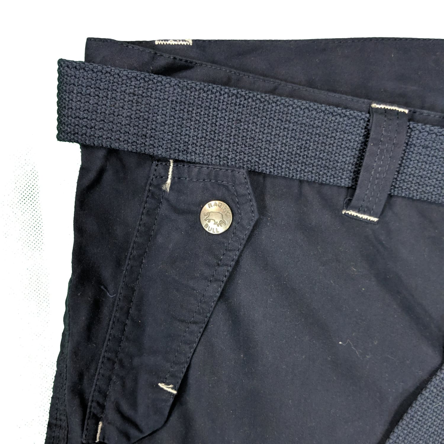 Raging Bull Contemporary Cargo Shorts - SS1347 - Navy 3