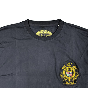 Raging Bull Embroided Crest T-Shirt - 1510109 - Navy 2