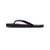 Raging Bull Flip Flops - RB0AC40 - Navy / Red / White 3