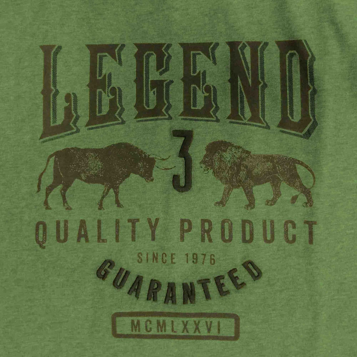 Raging Bull Legend Tee - A19TS123 - Olive 3