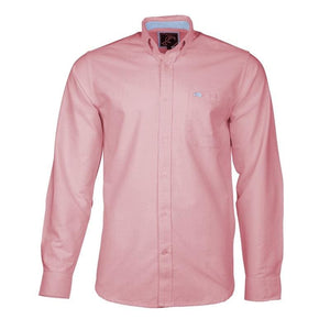 Raging Bull L/S Oxford Shirt - S16CS60 - Pink 2
