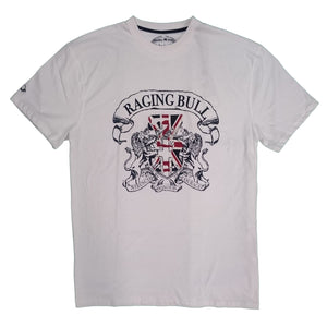 Raging Bull Number 3 Applique T-Shirt - 1510108 - White 1