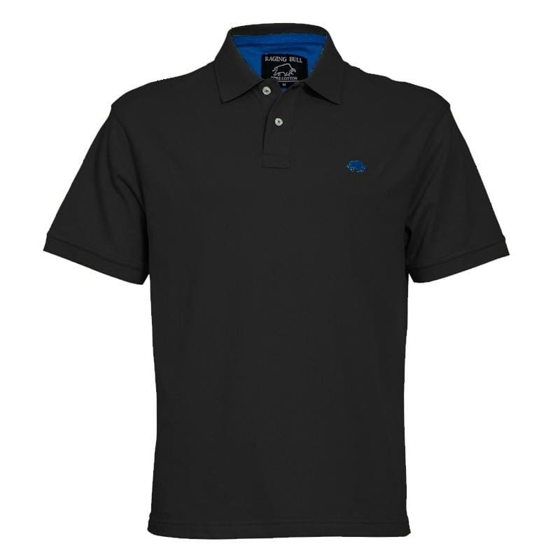 Raging Bull Signature Polo - S1418 - Black 1