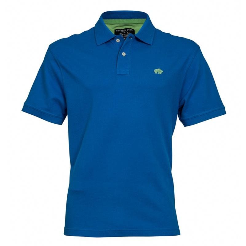 Raging Bull Signature Polo - S1418 - Cobalt Blue 1