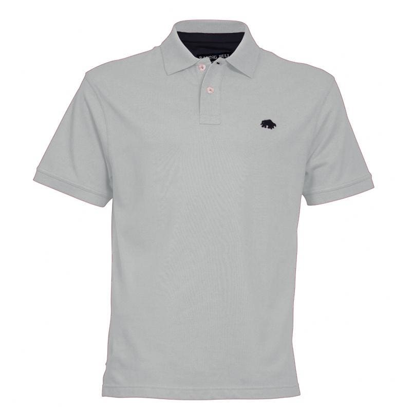 Raging Bull Signature Polo - S1418 - Grey Marl 1